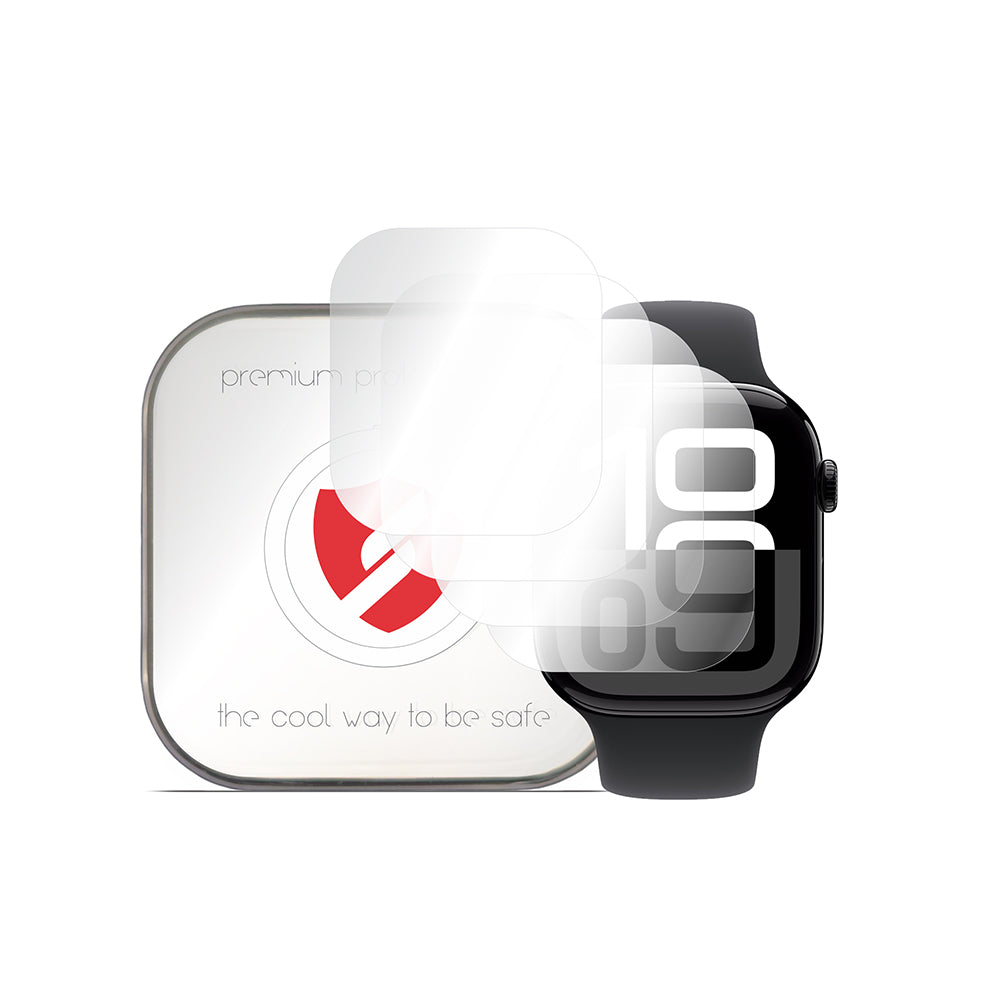 Zaštitna folija Smart Protection Premium Classic za Apple Watch 10 46mm Series, Set 4 komada, Plastika