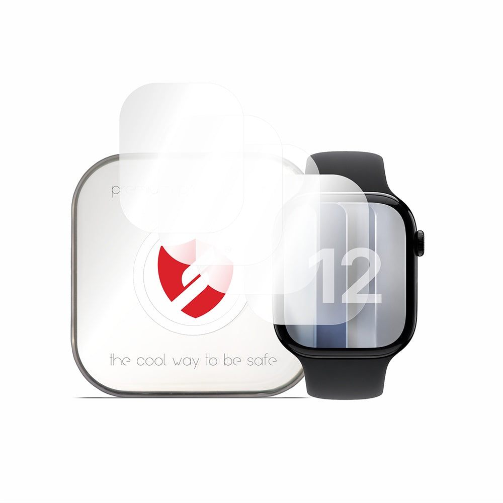 Zaštitna folija Smart Protection Premium Classic za Apple Watch Series 12 42mm, Set 4 komada, Plastika