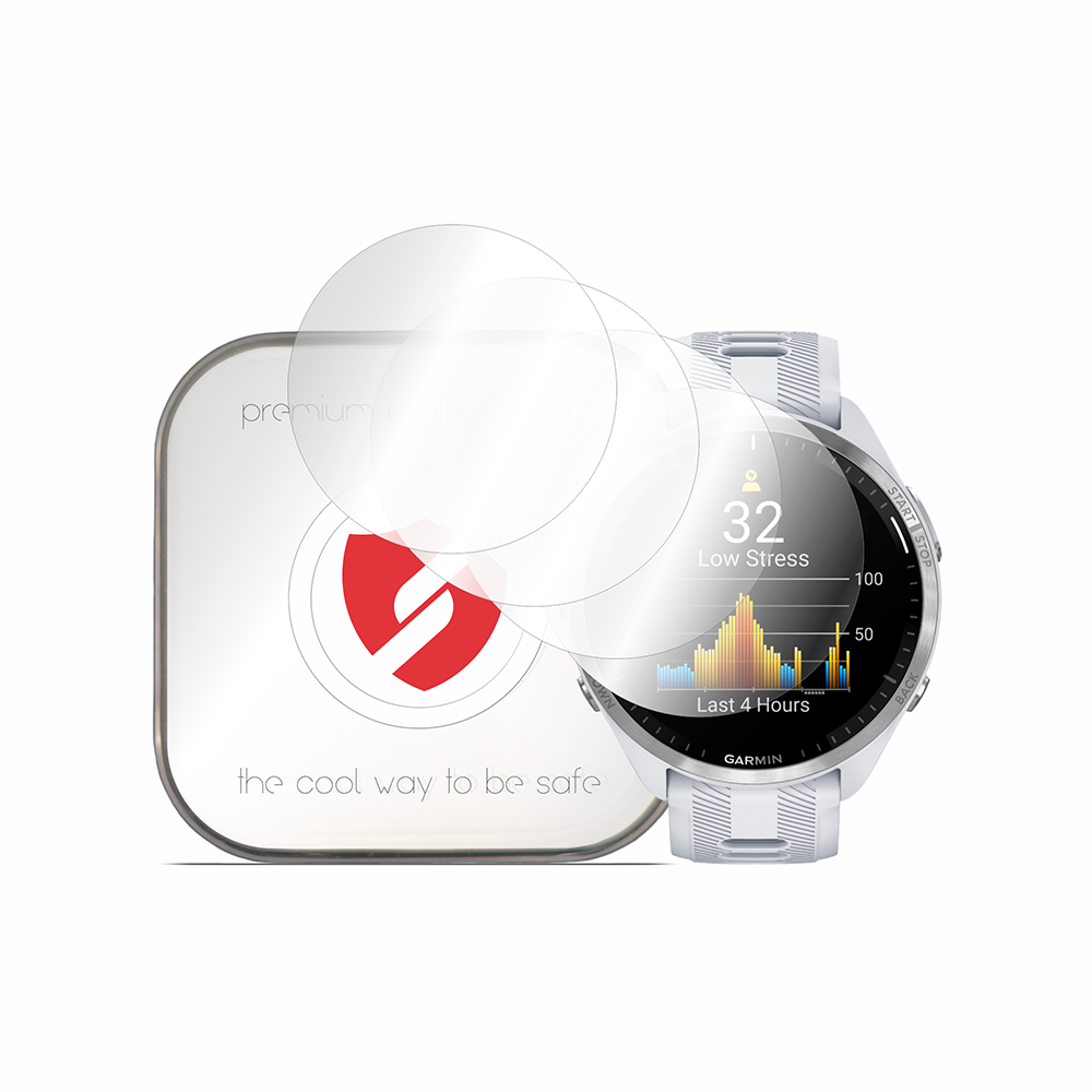 Zaštitna folija Smart Protection Premium Classic za Garmin Forerunner 965, Set 4 komada, Plastika