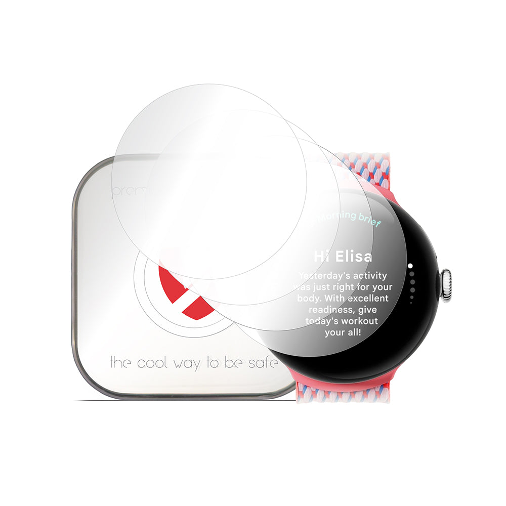 Zaštitna folija Smart Protection Premium Classic za Google Pixel Watch 3 41mm, Set 4 komada, Plastika