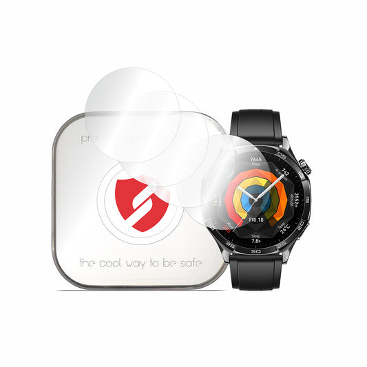 Zaštitna folija Smart Protection Premium Classic za Huawei Watch GT 5 46mm, Set 4 komada, Plastika