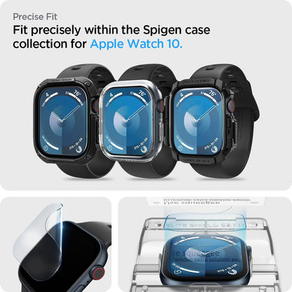 Spigen Elite Shield EZ FIT for Apple Watch 46mm Series, Set 2 pieces, Plastic AFL08579 