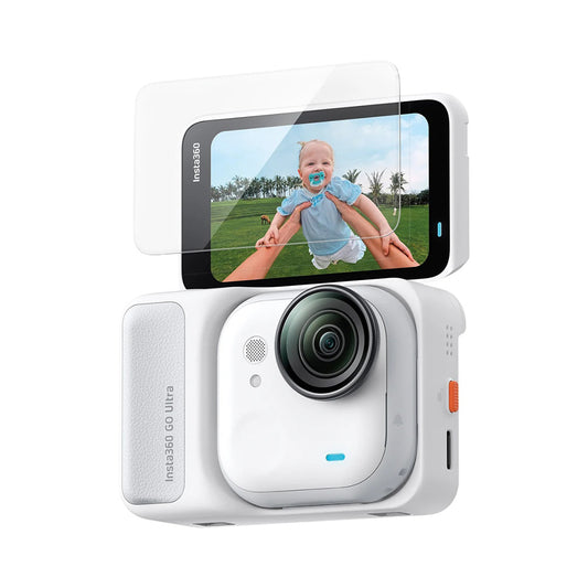 Folija za zaštitu ekrana Spigen GlastR Slim za Insta360 Go Ultra, Kaljeno staklo, Set 2 komada AGL11171