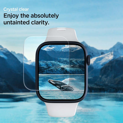 Folija za zaštitu Spigen Neo Flex za Apple Watch 45mm / 44mm / 42mm serije, Set 3 komada, Plastika AFL04049