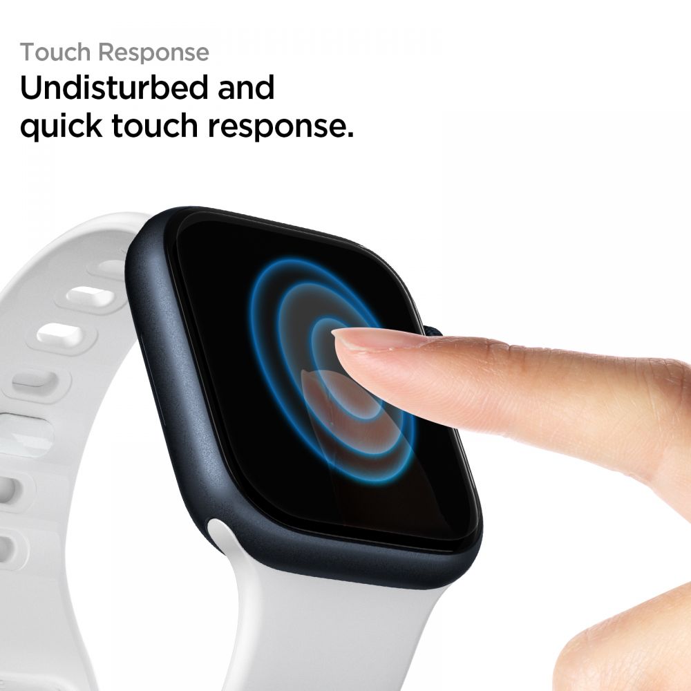 Folija za zaštitu Spigen Neo Flex za Apple Watch 45mm / 44mm / 42mm serije, Set 3 komada, Plastika AFL04049