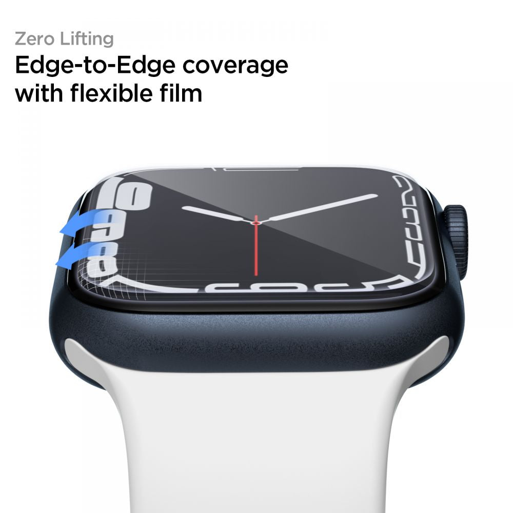 Folija za zaštitu Spigen Neo Flex za Apple Watch 45mm / 44mm / 42mm serije, Set 3 komada, Plastika AFL04049