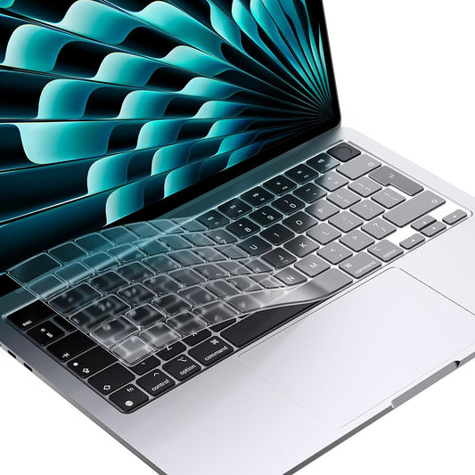 Zaštitna futrola za tastaturu Techsuit PureTypeX za Apple MacBook Pro 14 (2021 - 2024) / Air 13 (2022 - 2025) / Air 15 (2022 - 2025), Providna