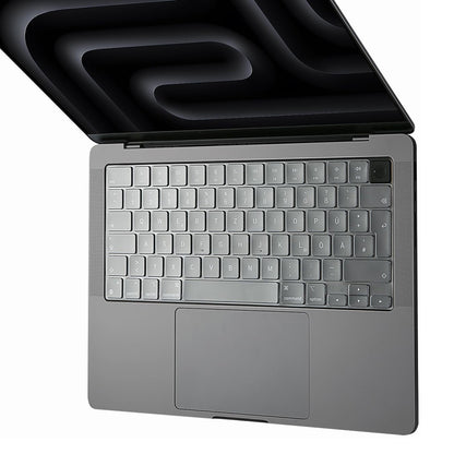 Zaštitna futrola za tastaturu Techsuit PureTypeX za Apple MacBook Pro 14 / Air 13 / Air 15 Series, Providna