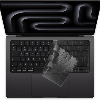 Zaštitna futrola za tastaturu Techsuit PureTypeX za Apple MacBook Pro 14 / Air 13 / Air 15 Series, Providna