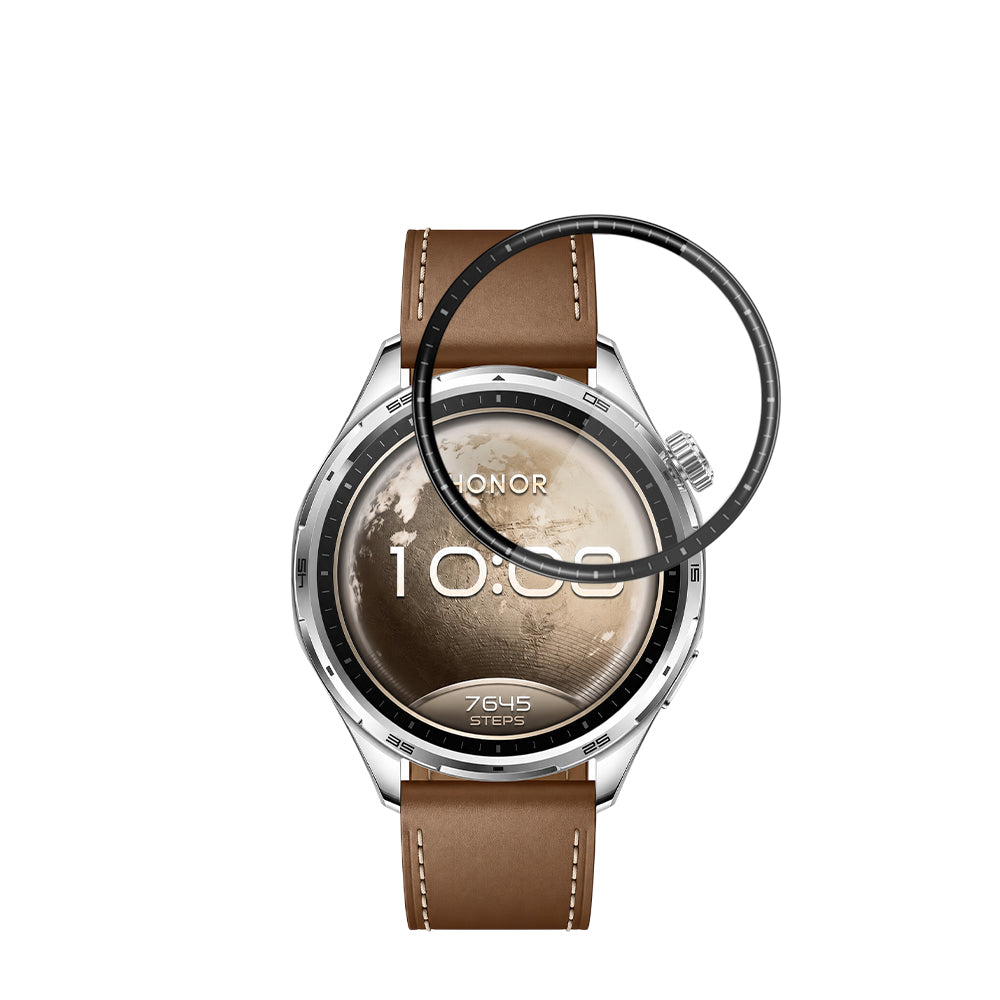 Zaštitna folija Techsuit Nano Flex za Honor Watch 6, Plastika, Set od 2 komada, Crna
