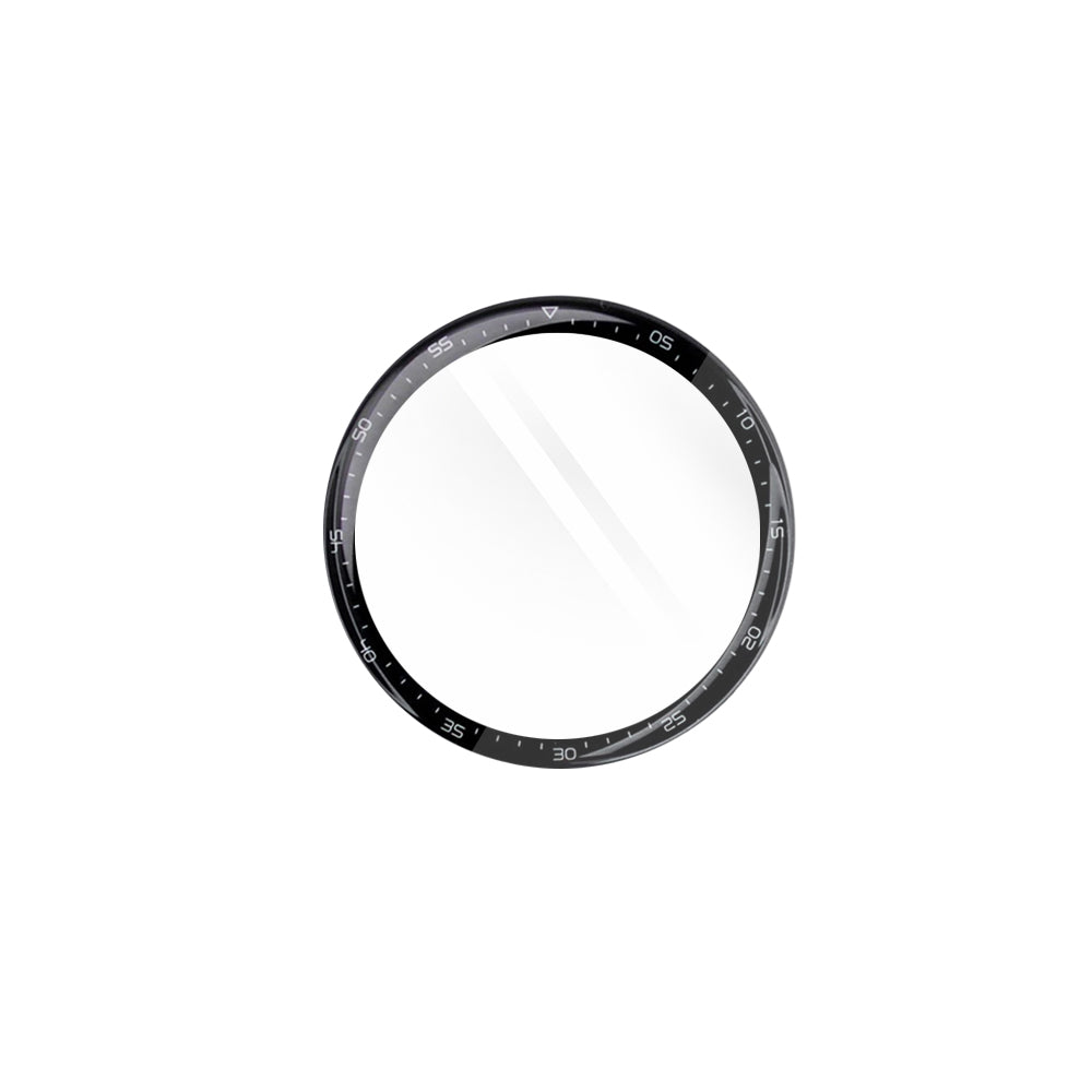 Folija za zaštitu Techsuit Nano Flex za Huawei Watch GT 3 46mm, Set 2 komada, Plastika, Crna