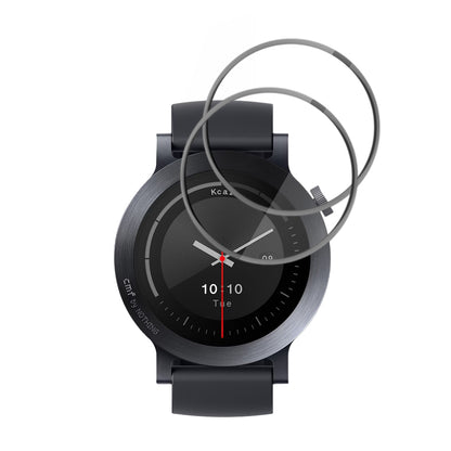 Folija za zaštitu Techsuit Nano Flex za Nothing CMF Watch 3 Pro, Set 2 komada, Plastika, Crna