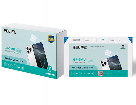 Fleksibilna staklena folija Filbra Relife GF-7MU za UV vakuum laminator Sunshine C3 Mix Ultra, 120mm x 210mm, Set 25 komada