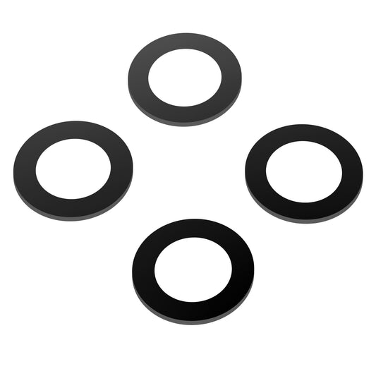 Camera Glass Back Honor X8 4G, Wide + UltraWide + Macro + Depth, Black 