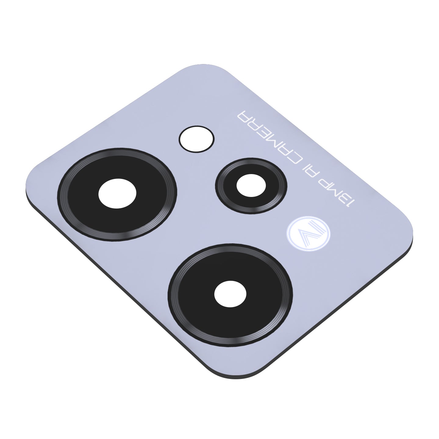 Stražnje staklo kamere Realme C31, Srebrno (Light Silver)