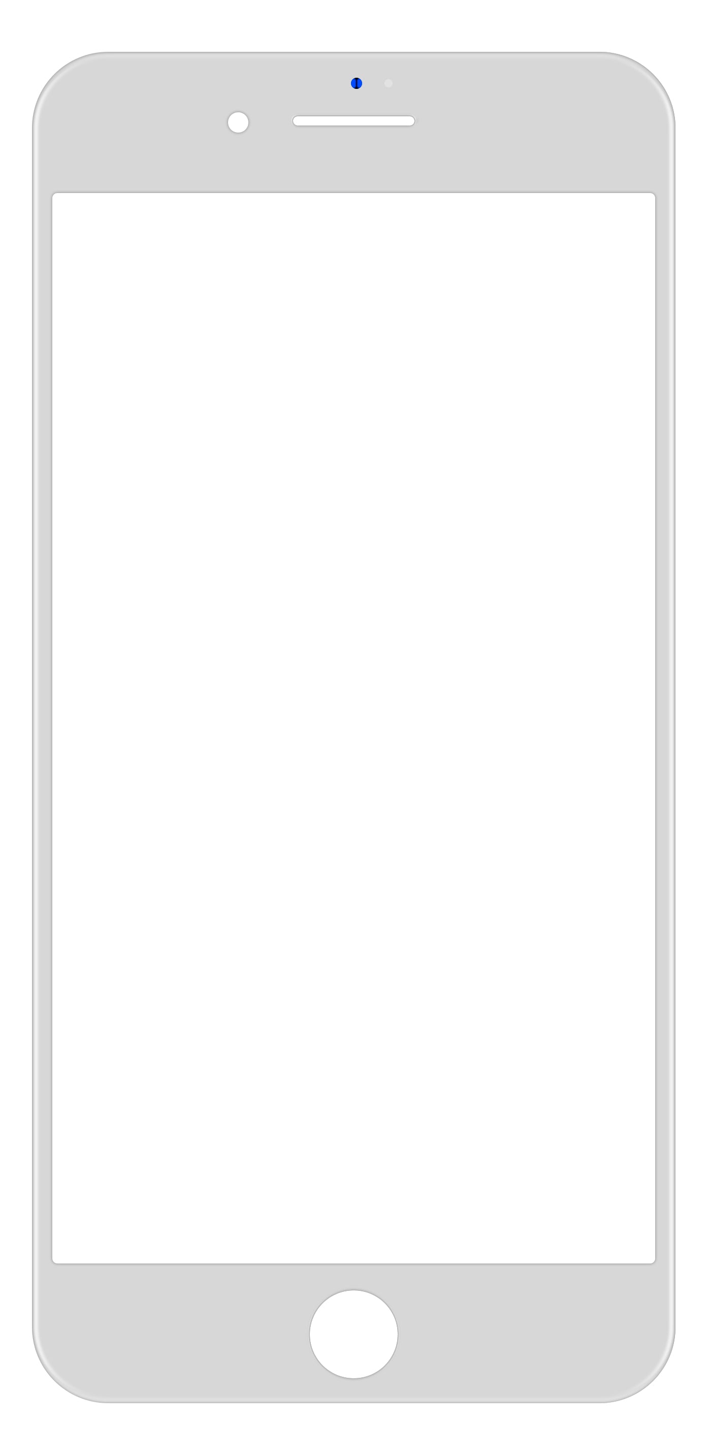 Staklo Ekrana Apple iPhone 8 Plus, sa Ramom i OCA Lepkom, Belo
