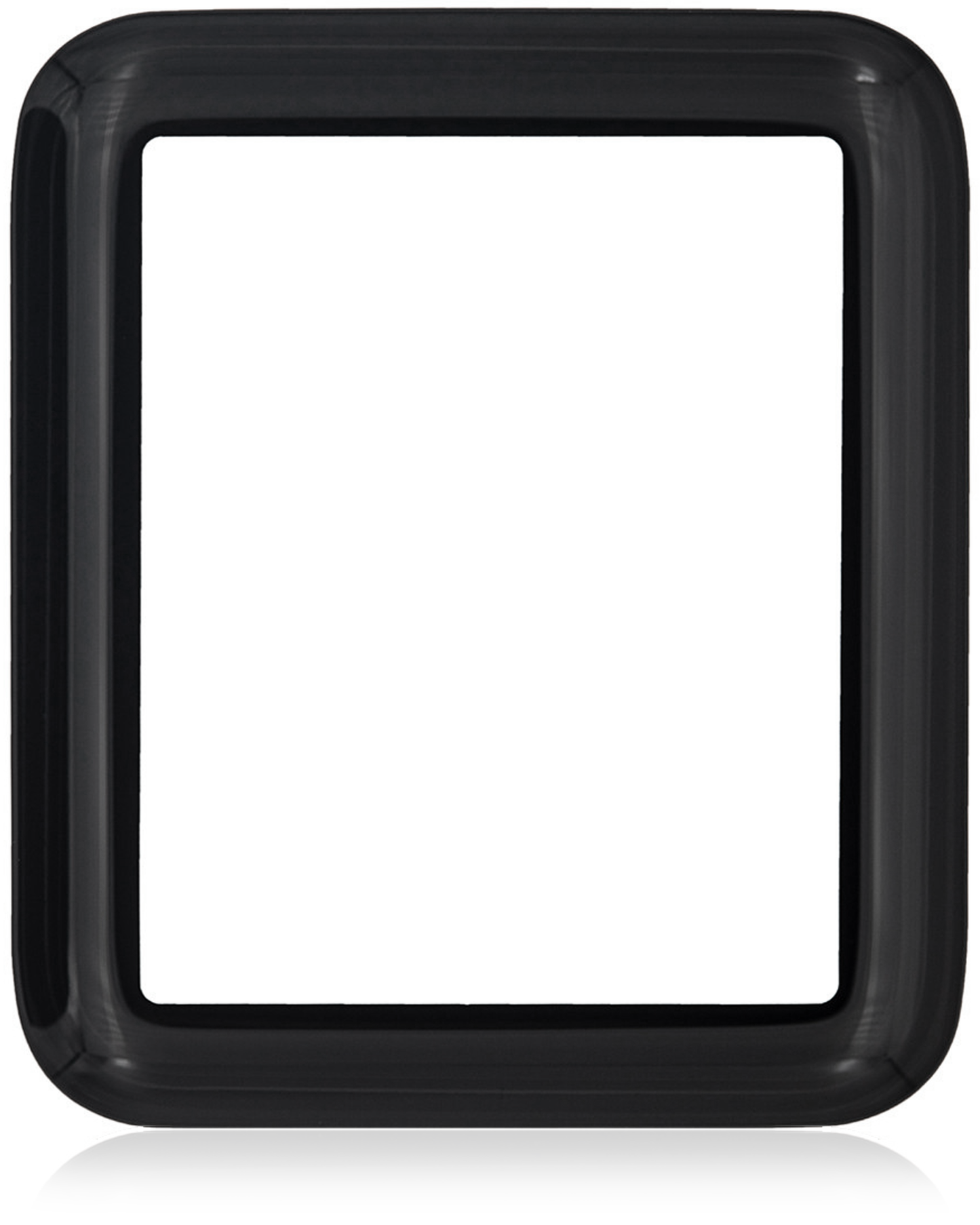 Staklo zaslona Apple Watch Series 3 38mm / 2 38mm, crno