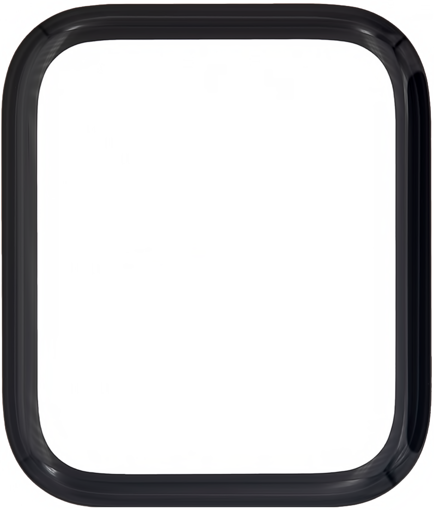 Staklo Ekrana Apple Watch Series SE (2022) 40mm / SE (2020) 40mm / 6 40mm, Crno
