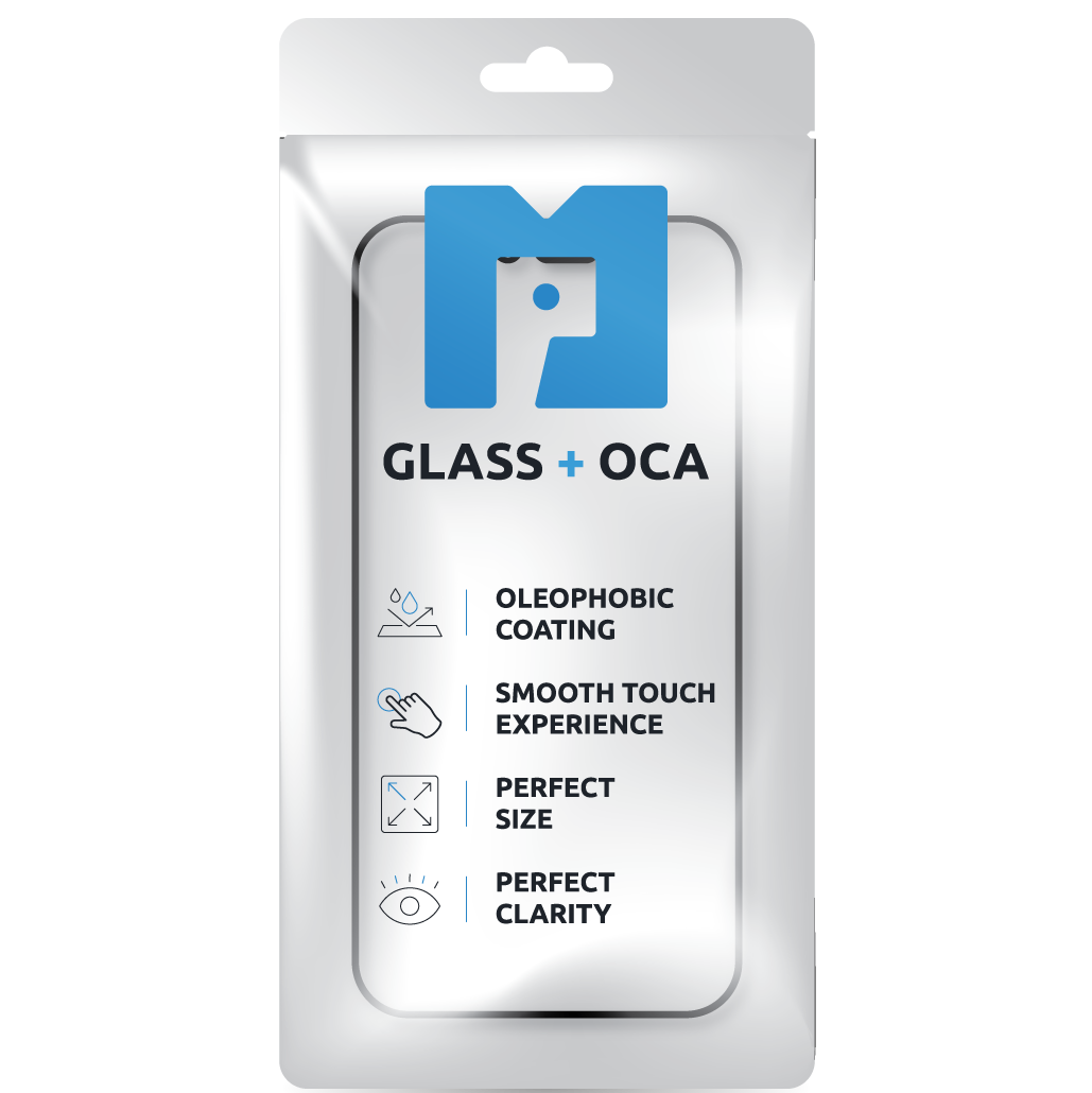 Staklo ekrana + OCA MP kompatibilno sa Samsung Galaxy S23 FE S711, Crno
