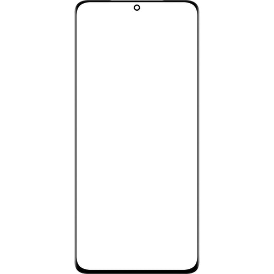 Staklo ekrana + Edge Glue / OCA Forward Guard za Samsung Galaxy S21 Ultra 5G G998, Crna