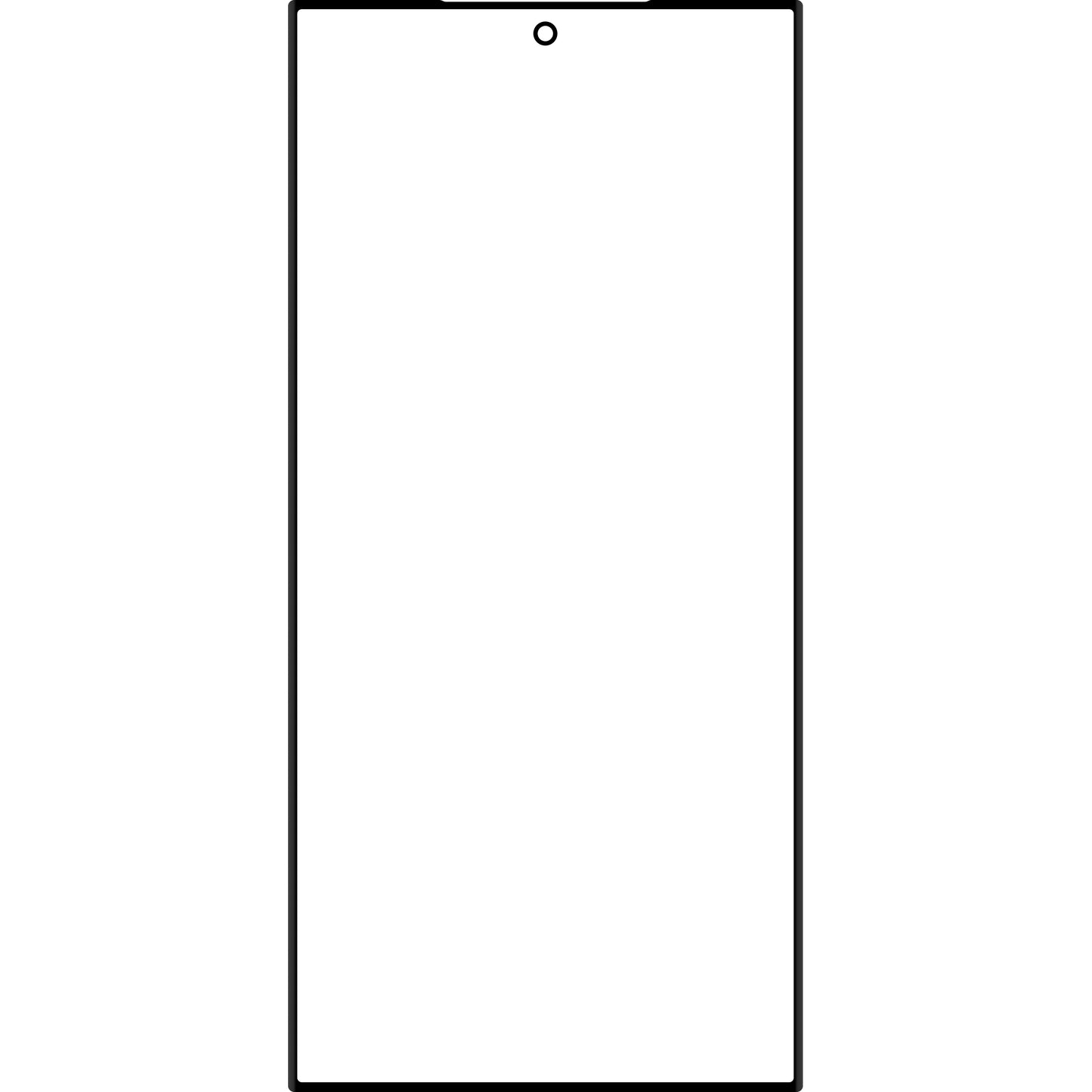 Staklo ekrana + OCA Forward Shield za Samsung Galaxy S24 Ultra S928, Crna