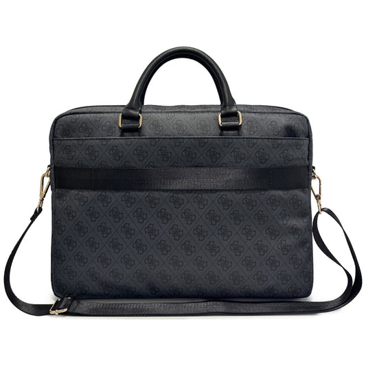 Guess 4G Round Classic Logo torba za laptop 16 inča, crna