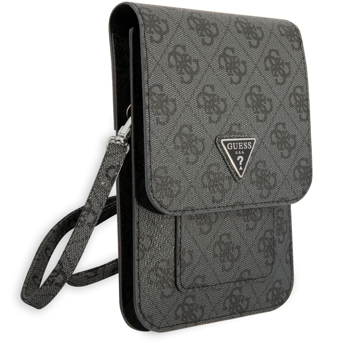 Univerzalna Torba za Telefon, Guess, 4G Triangle Logo, Crna