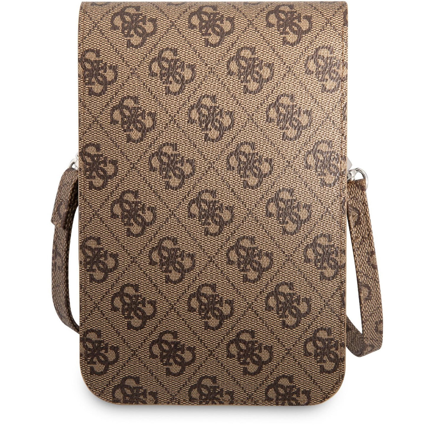 Univerzalna torba za telefon, Guess, 4G Triangle Logo, Braon
