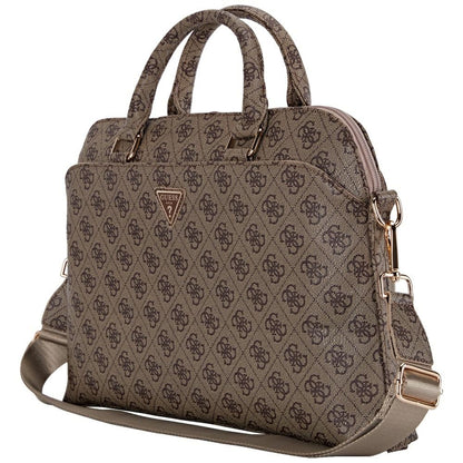 Tašna Guess 4G Triangle Logo za Laptop 15inch, Braon