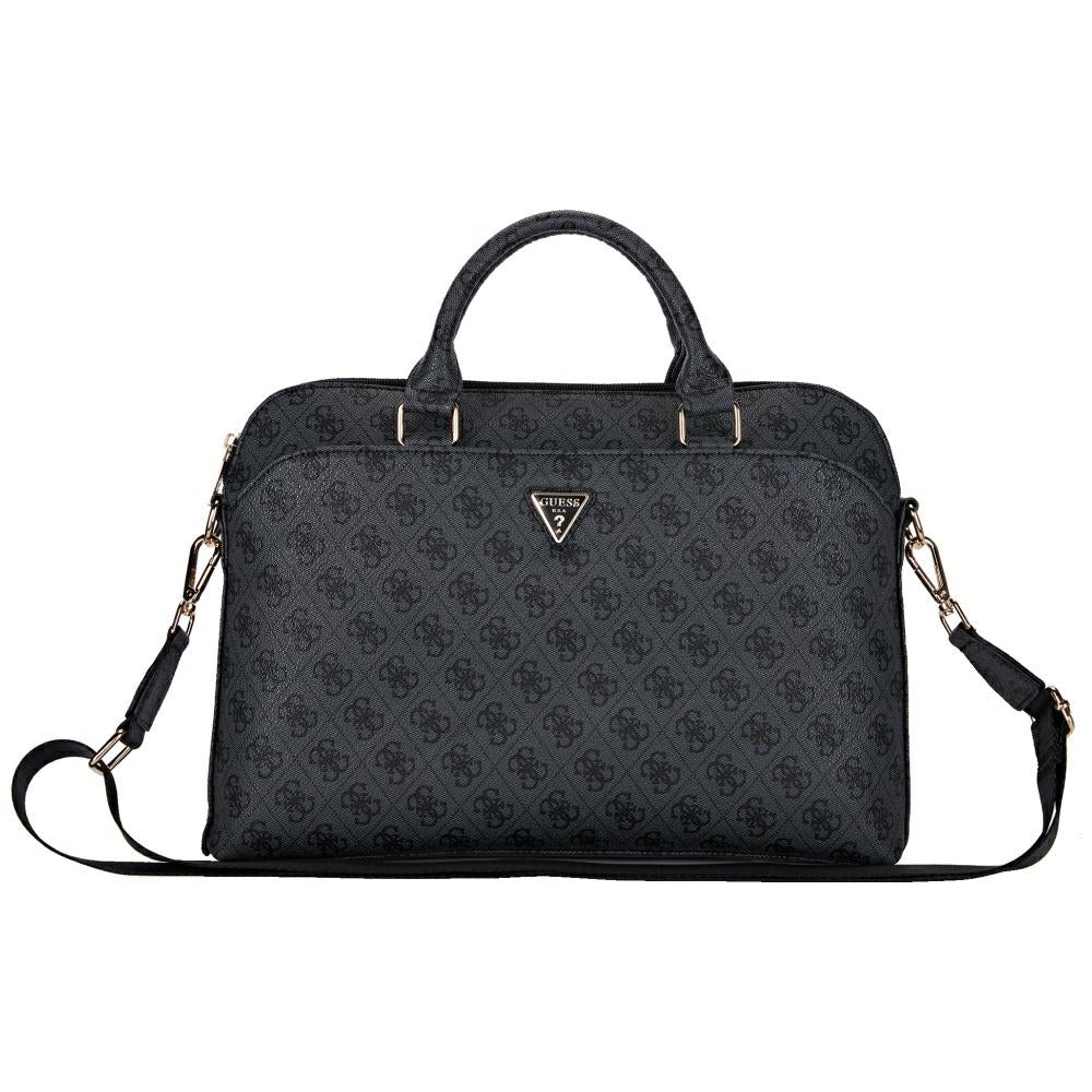 Tašna Guess 4G Triangle Logo za Laptop 15inch, Crna