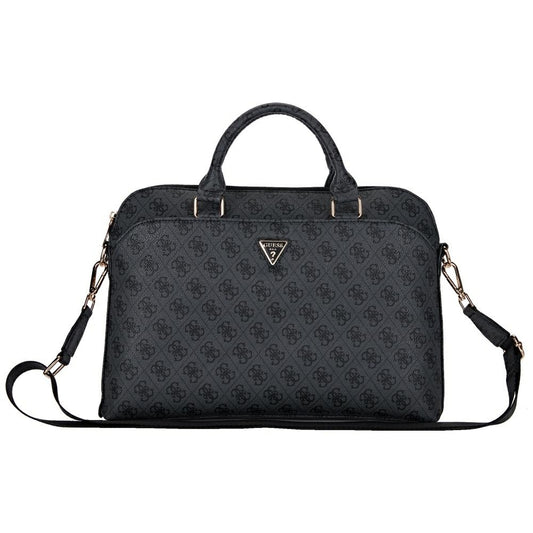 Tašna Guess 4G Triangle Logo za Laptop 15inch, Crna