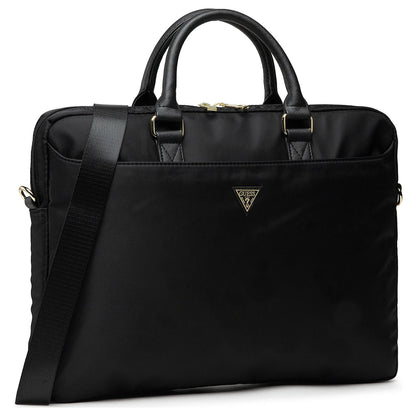 Guess Triangle Logo torba za laptop 16 inča, crna