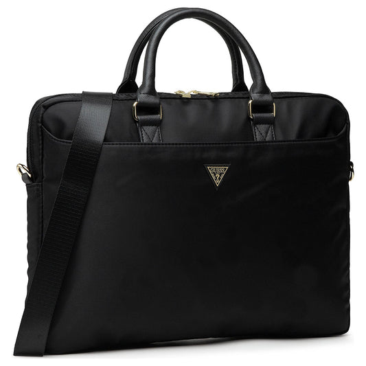 Guess Triangle Logo torba za laptop 16 inča, crna