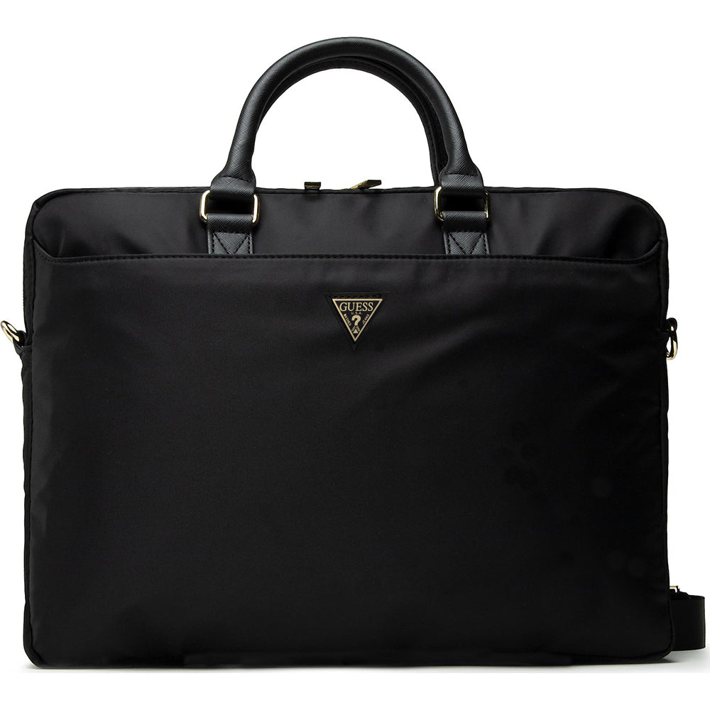 Guess Triangle Logo torba za laptop 16 inča, crna