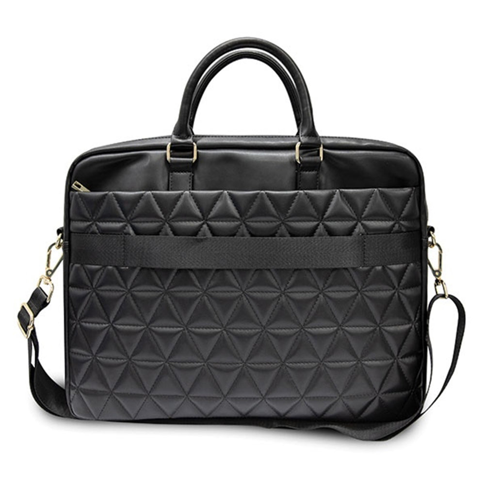 Torba Guess Quilted za laptop od 15 inča, crna
