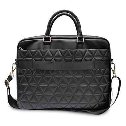 Torba Guess Quilted za laptop od 15 inča, crna