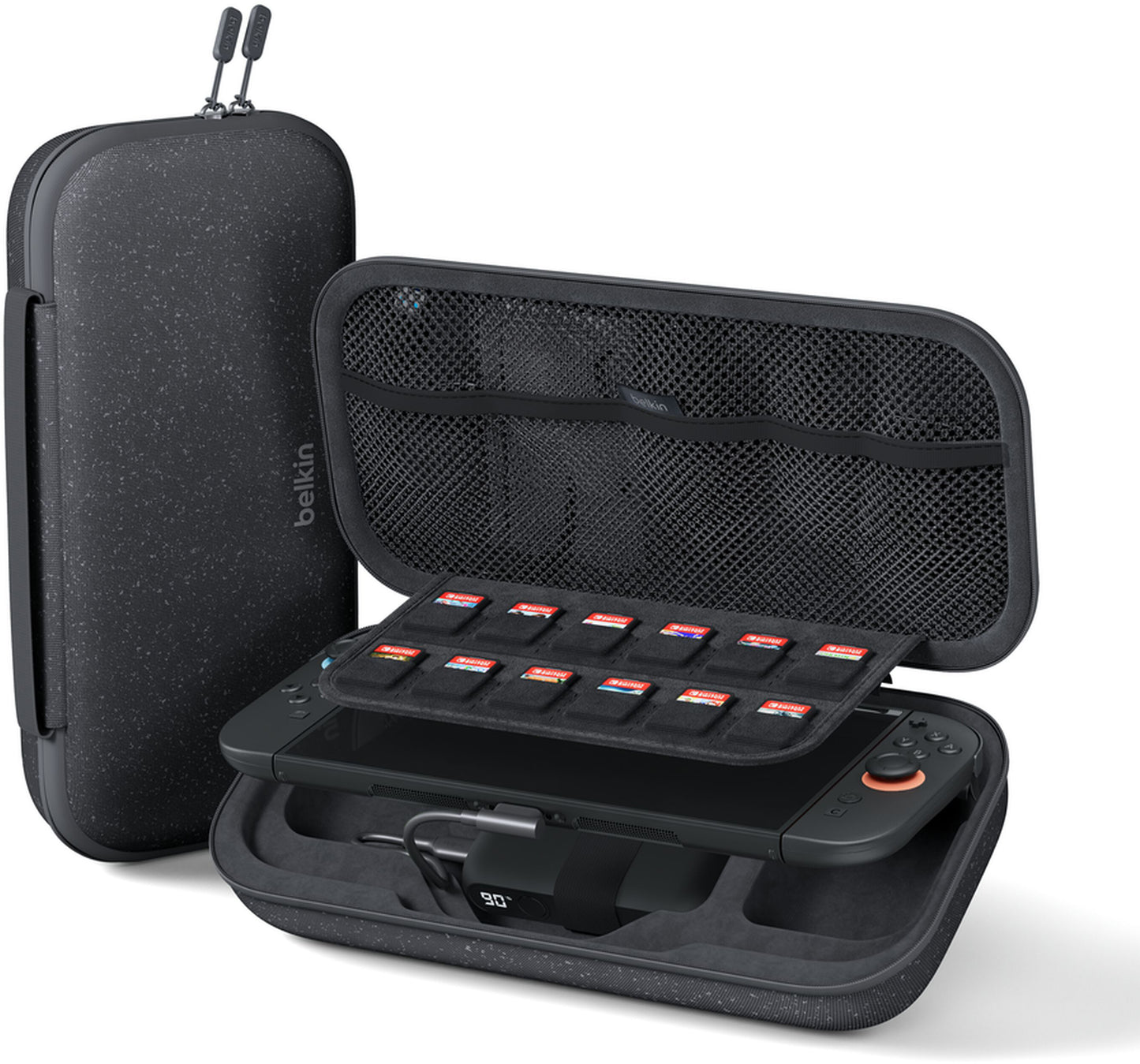 Torba za zaštitu Belkin Charging za konzolu Nintendo Switch 2 / Switch / Switch OLED, Siva ENA001hqCH-V2
