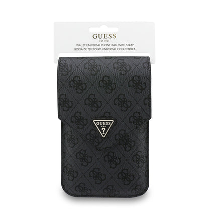 Univerzalna torba za telefon, Guess, Fliptok Triangle 4G, Crna
