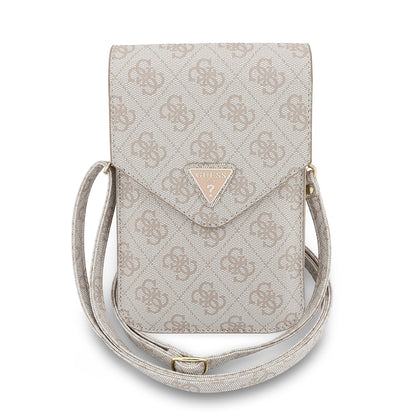 Univerzalna torba za telefon, Guess, Fliptok Triangle 4G, Roze