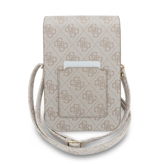 Univerzalna torba za telefon, Guess, Fliptok Triangle 4G, Roze