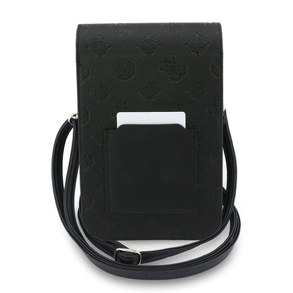 Univerzalna torba za telefon, Guess, Grained Peony, Crna