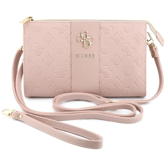 Univerzalna torbica za telefon, Guess, Peony 4G Classic Logo, Roze