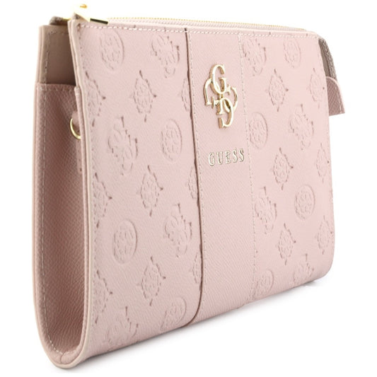Univerzalna torbica za telefon, Guess, Peony 4G Classic Logo, Roze