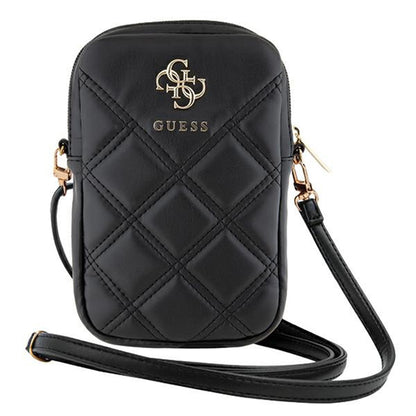 Torba Univerzalna za Telefon, Guess, Quilted 4G, Crna