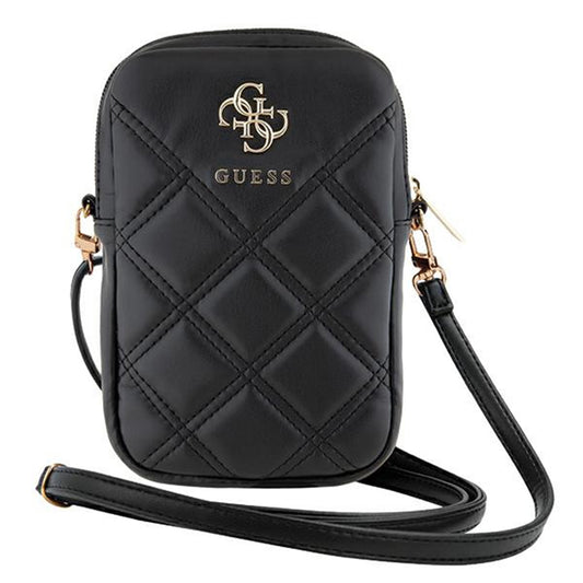 Torba Univerzalna za Telefon, Guess, Quilted 4G, Crna