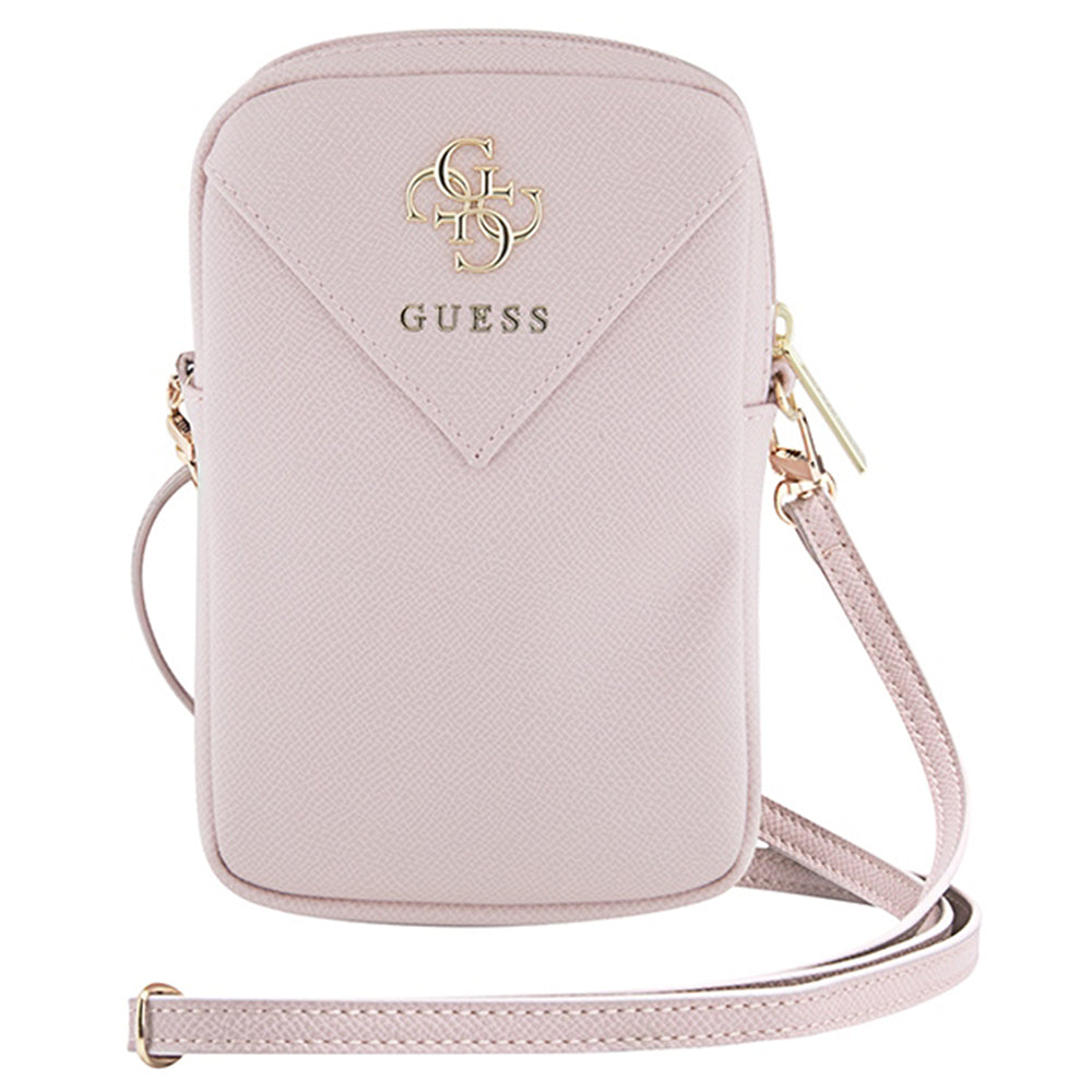 Univerzalna Torba za Telefon, Guess, Triangle 4G, Roze