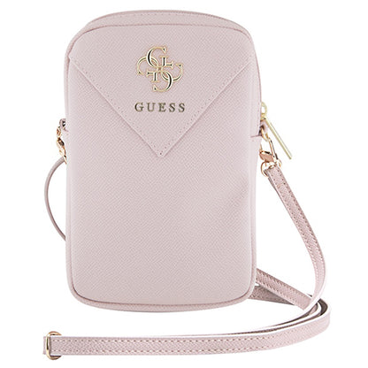 Univerzalna Torba za Telefon, Guess, Triangle 4G, Roze
