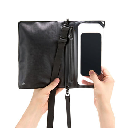 Torba i Univerzalna Vodootporna Futrola Spigen Crossbag, Crna AMP09746