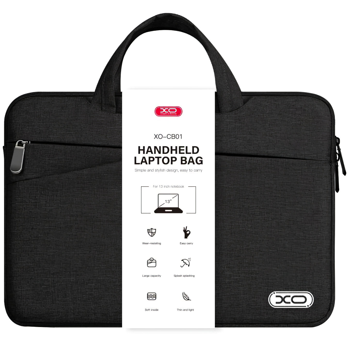 Torba XO Design CB01 za laptop 13 inča, crna