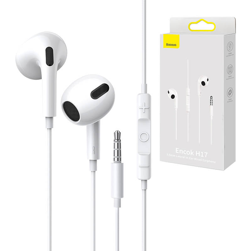 Handsfree 3.5mm Baseus Encok H17, Beli NGCR020002